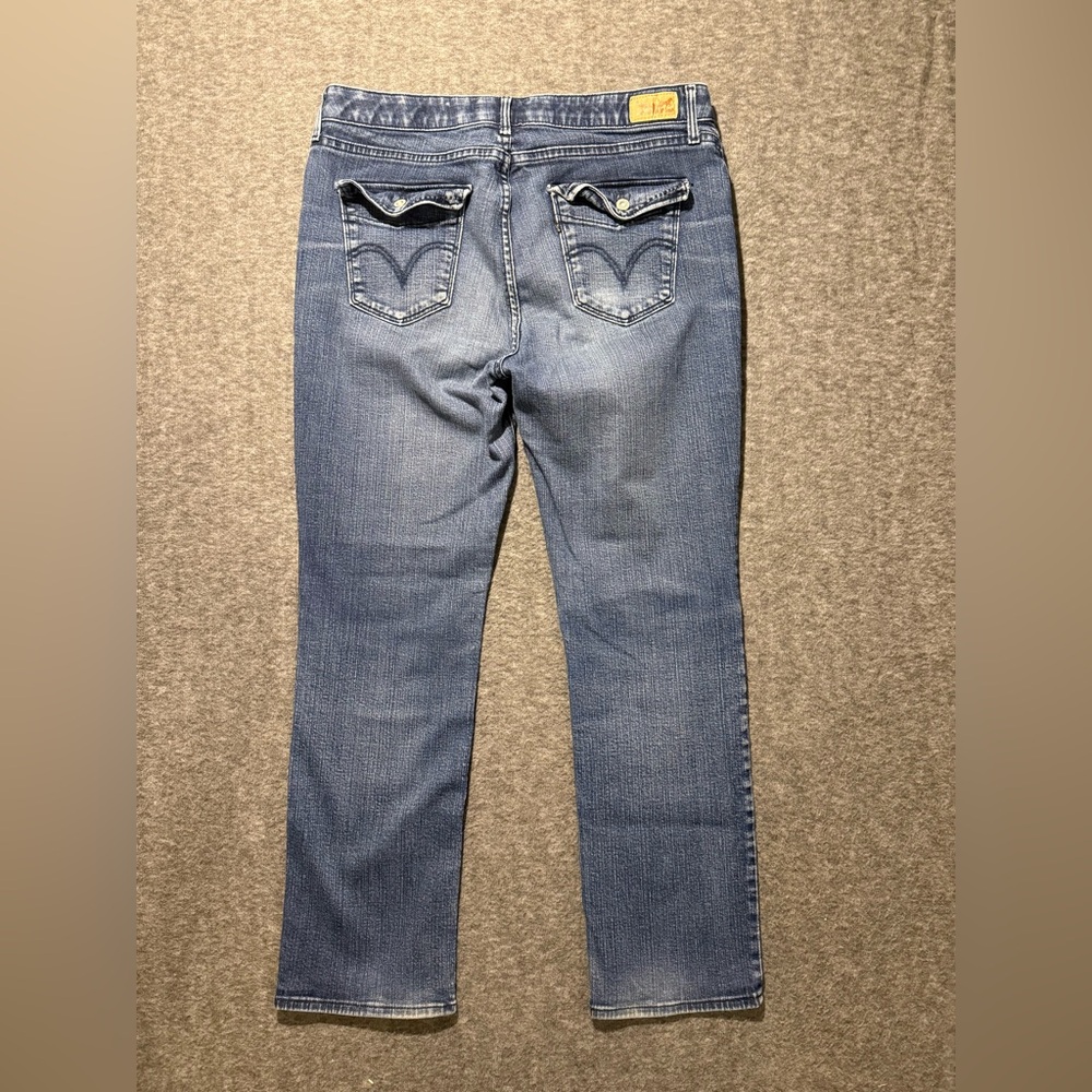 Levis 525 Perfect Waist Jeans womens 16S blue (fit 34x29) High Rise Straight Y2K